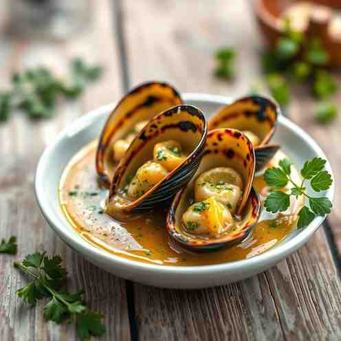 Grilled Limpets (Lapas) with Garlic-Herb Butter | Easy Seafood Recipe